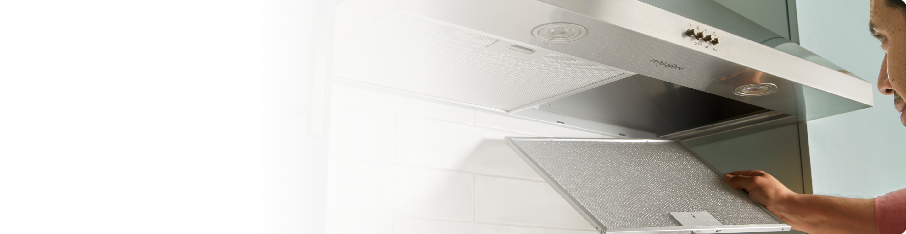 A Whirlpool® hood