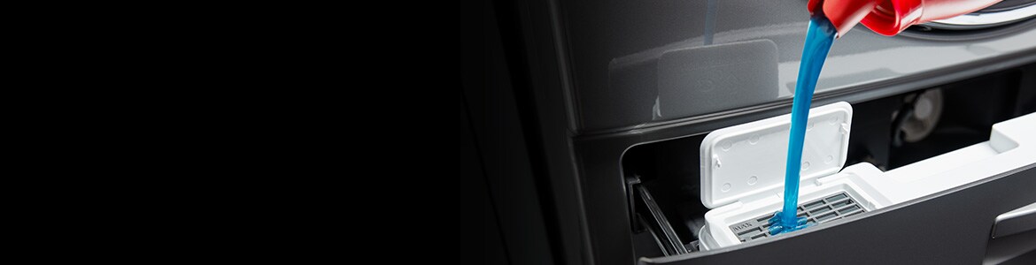 Get clothes clean, fast with a Whirlpool® laundry machine.