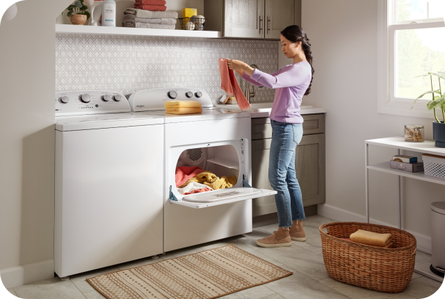 Washer and dryer