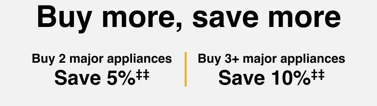 Buy more save more