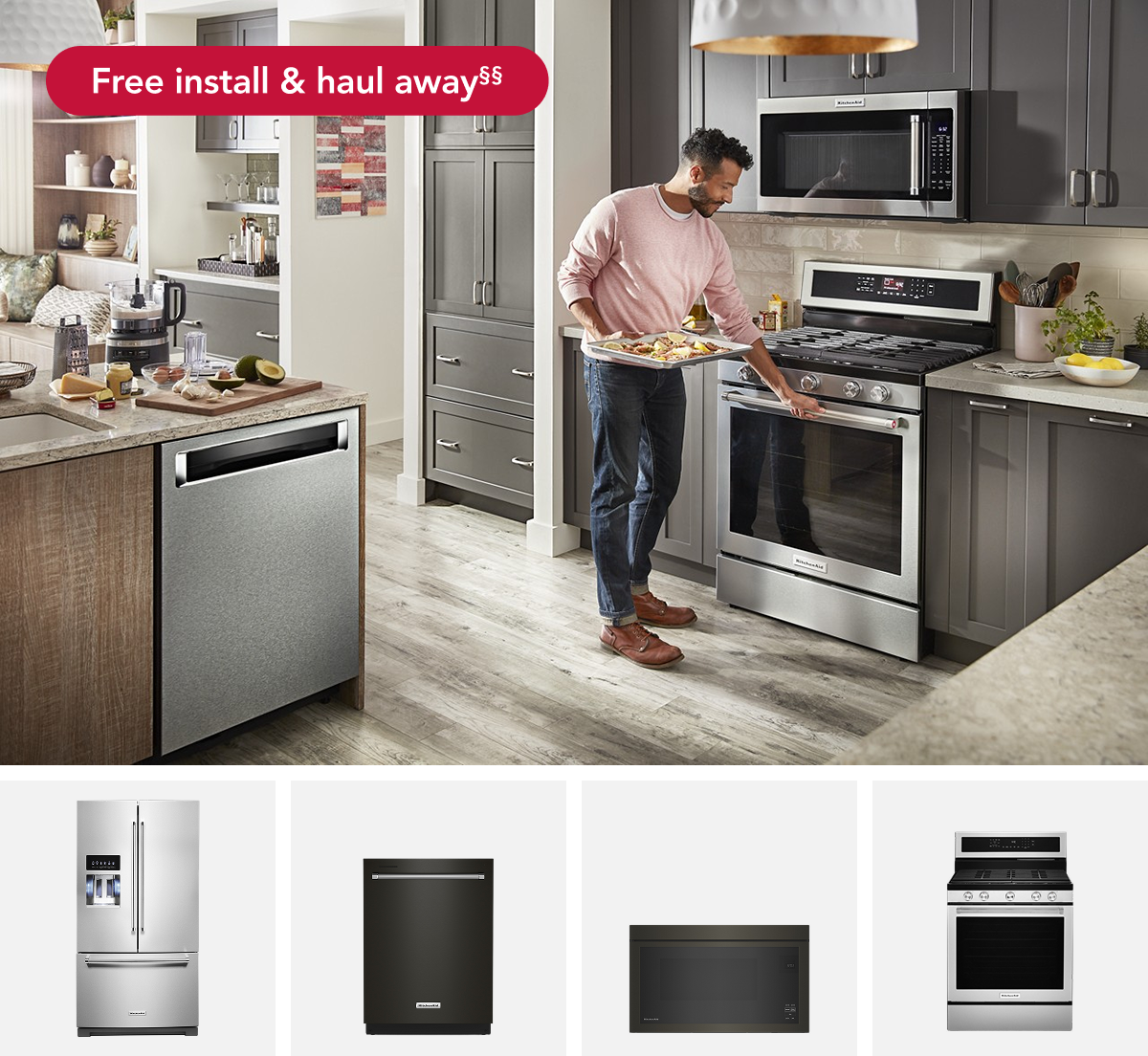 Free install & Haul Away§§