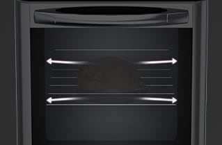 Horno con Ventana Panorámica acabado espejo