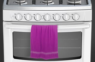 Horno con Jaladera tipo toallero