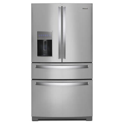 Whirlpool® French Door Refrigerator with exterior drawer