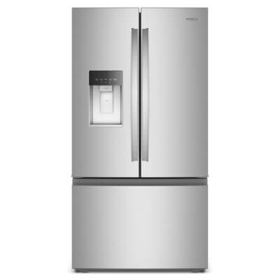 Whirlpool® French Door Refrigerator with external ice and water dispenser