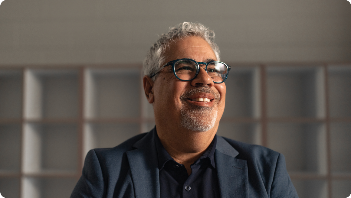 Dr. Richard Rende being interviewed