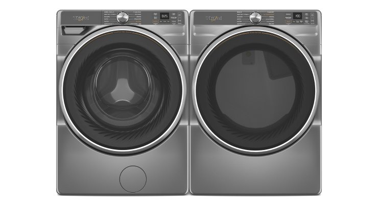 A Whirlpool® Front Load Matching Pair