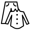 Shirt and pants icon