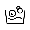 Wash cycle icon