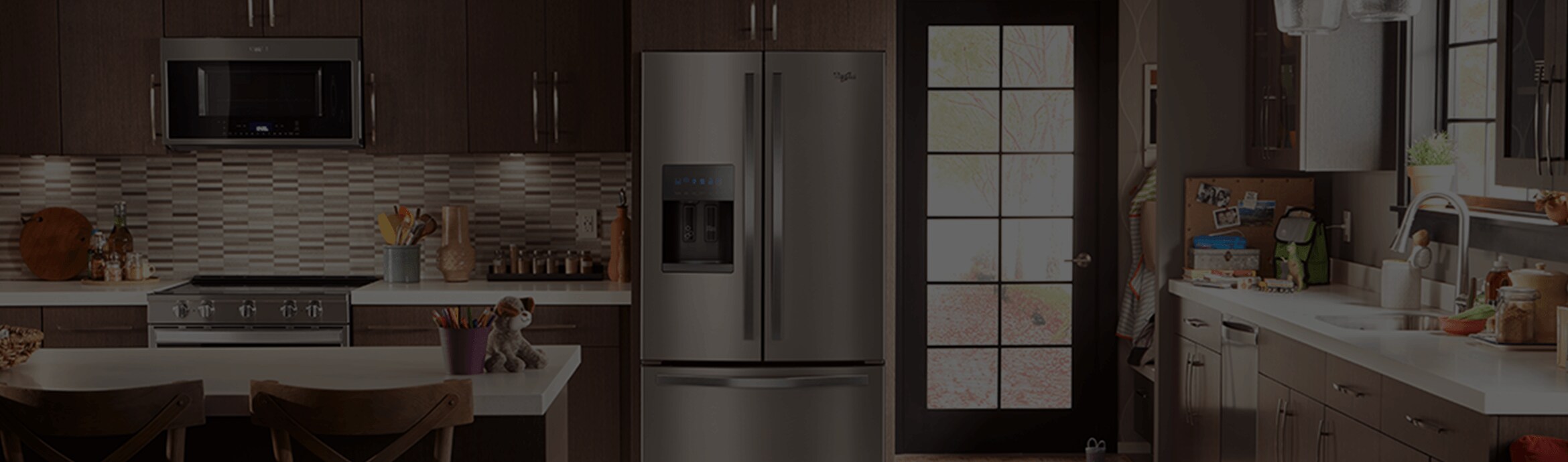 Image of a kitchen scene.