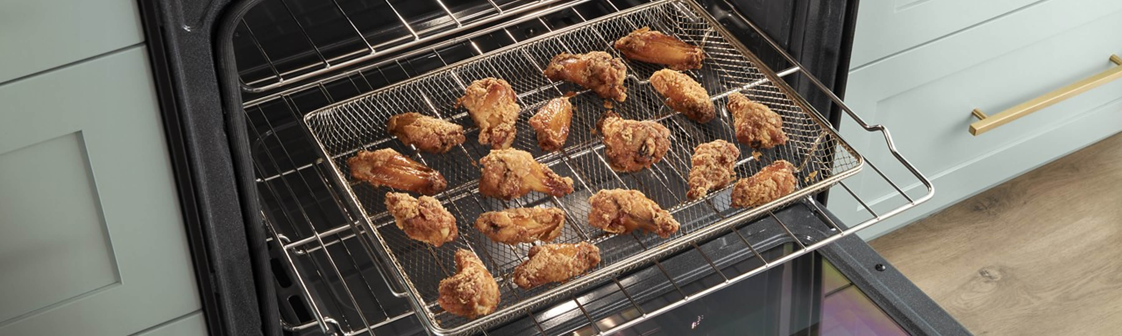 extra crispy air fryer buffalo wings in the oven