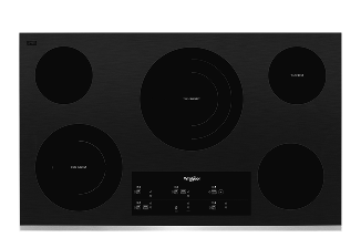 A Whirlpool® Electric Cooktop