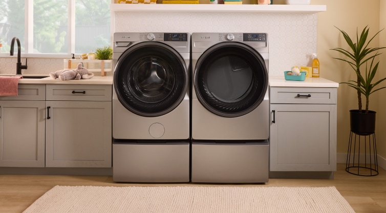 A Whirlpool® Front Load Washer & Dryer Set