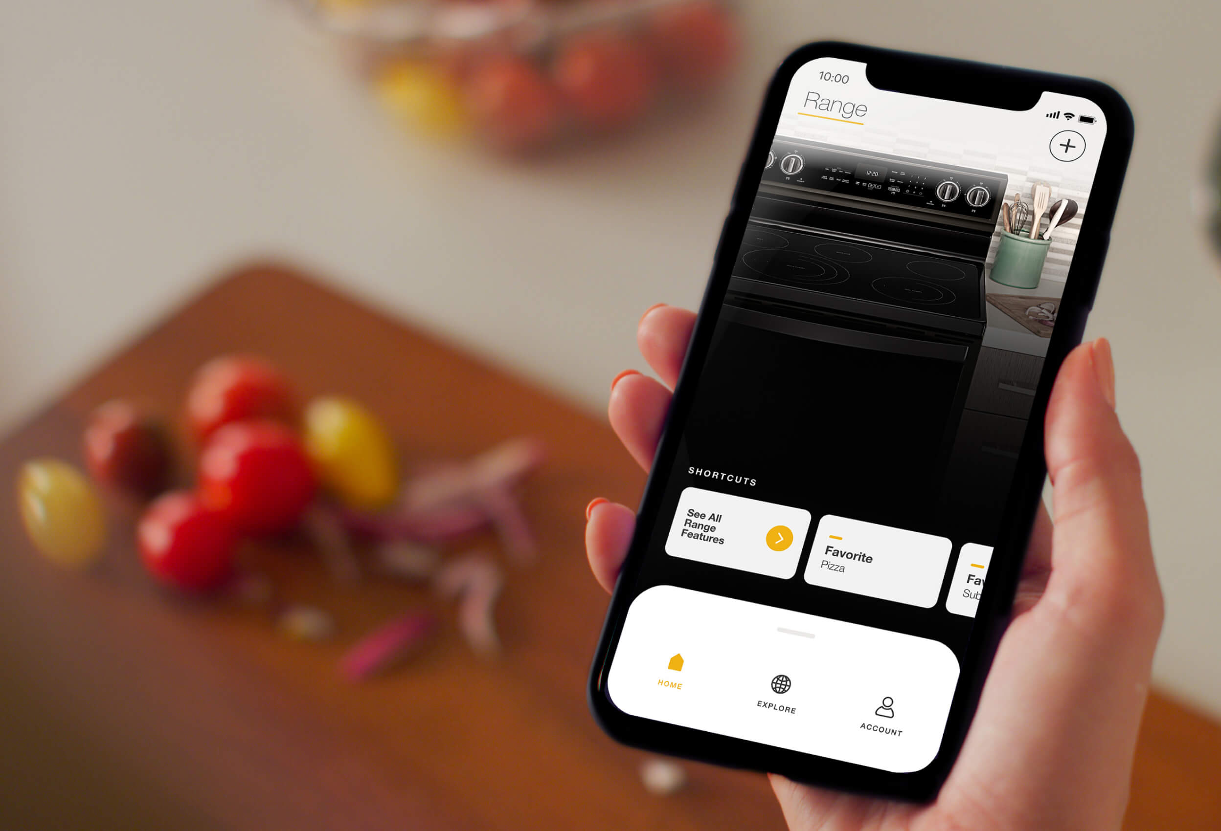 Appliances on My Home screen in the Whirlpool® app