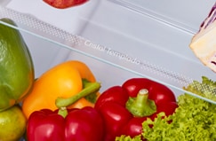 Cajón transparente para frutas y verduras