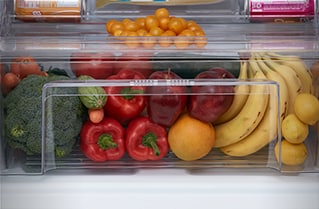 Cajón para frutas y verduras