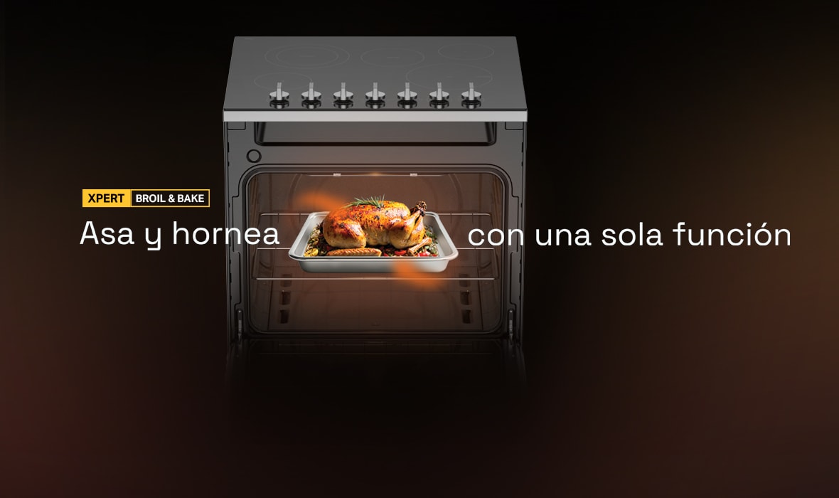Xpert Broil & Bake, resultados jugosos y rostizados