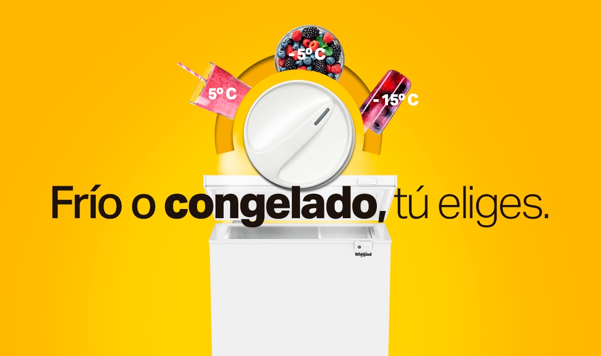 Dual Cooling, Frío o congelado, tú eliges