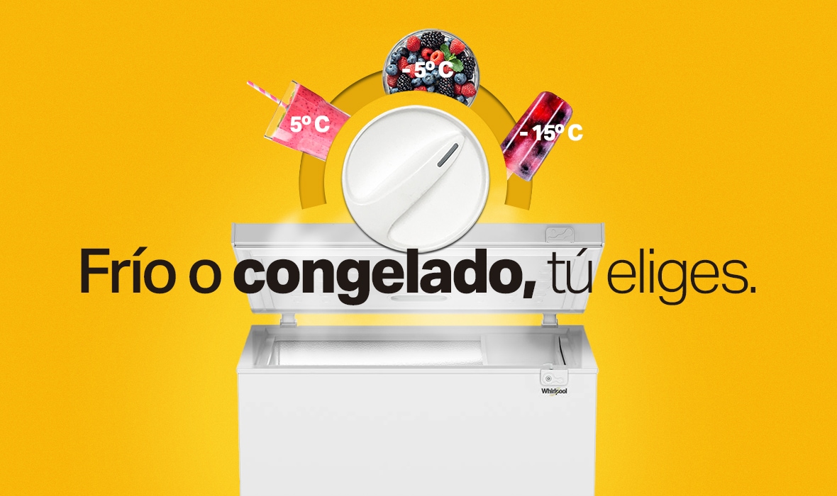 Dual Cooling, Frío o congelado, tú eliges