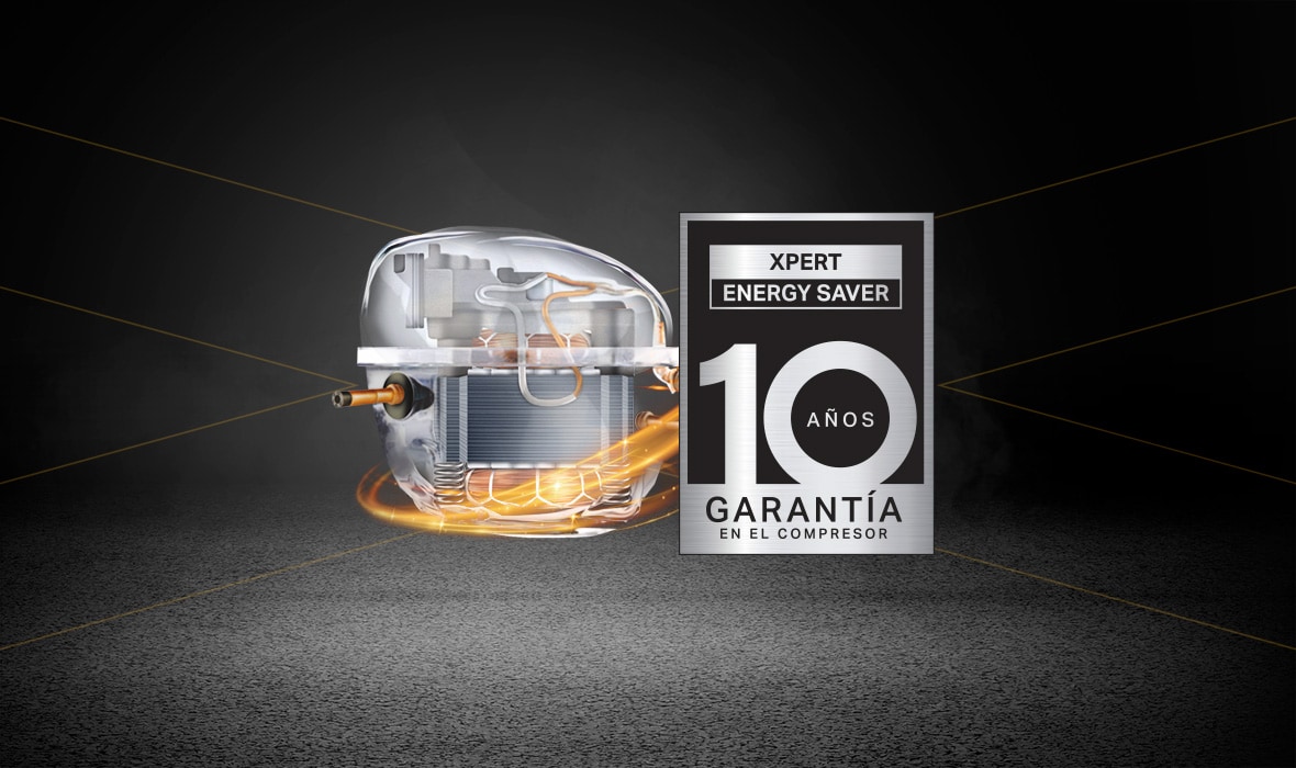 10 años de garantía en el compresor