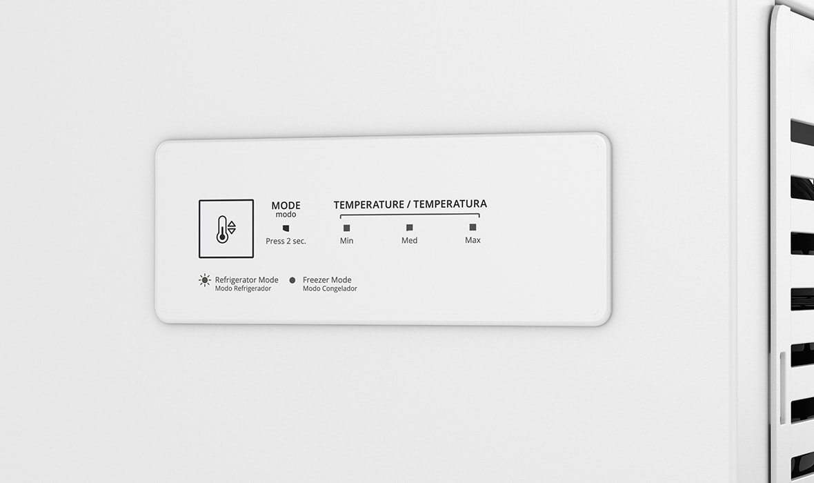 Control electrónico exterior