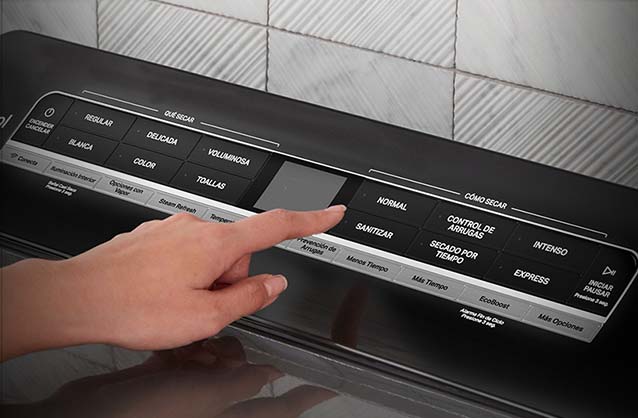 Panel intuitivo touch Qué y Cómo Secar