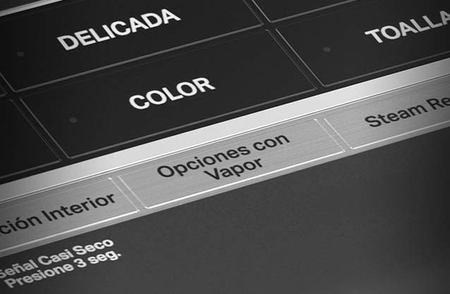 3 opciones de vapor