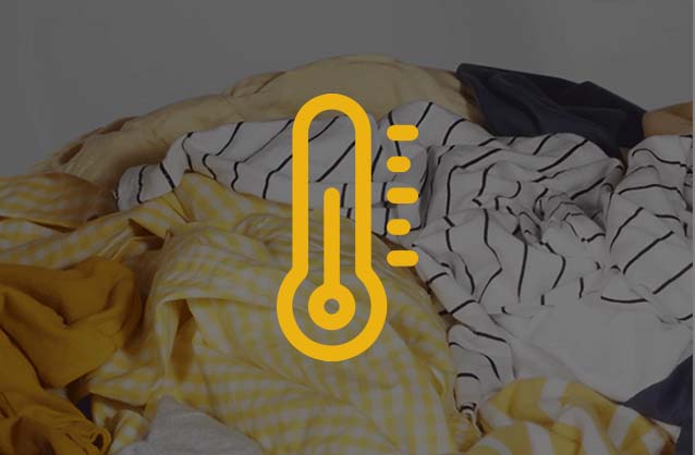 5 temperaturas de secado