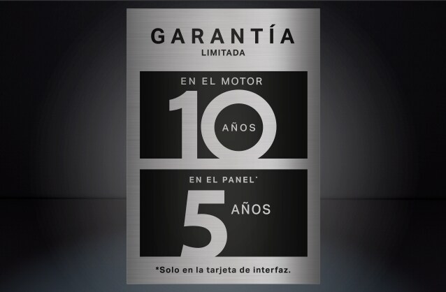 5 y 10 años de garantía