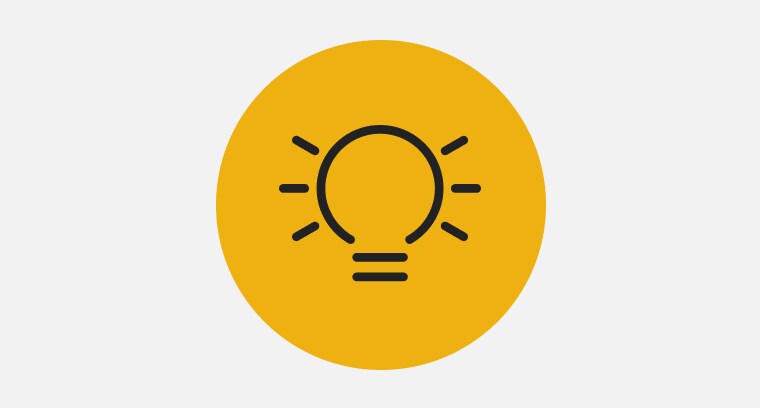 Light bulb icon
