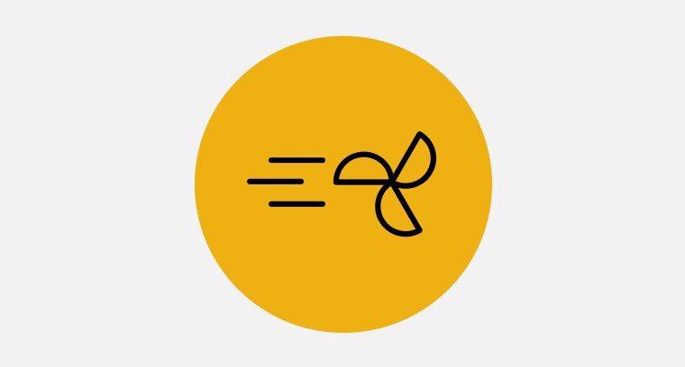 Fan boost icon