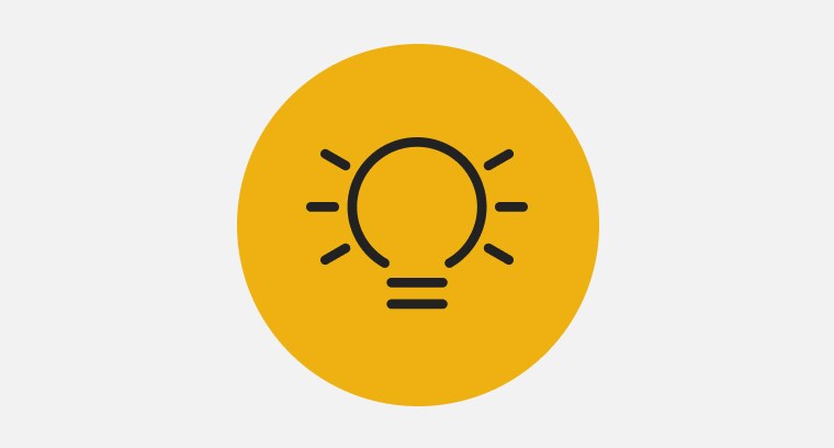 Light bulb icon