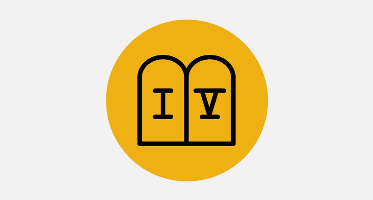 An icon of the Sabbath Mode symbol.