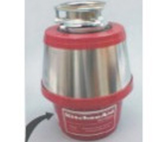 Food waste disposer serial number