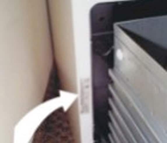 Trash compactor serial number