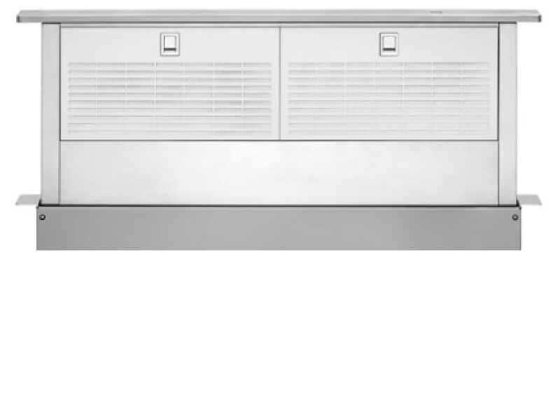 Downdraft range hood