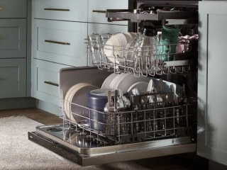 Open side-by-side refrigerator