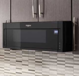 A Whirlpool® Over-the-Range Microwave