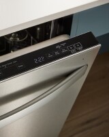 Open top control dishwasher