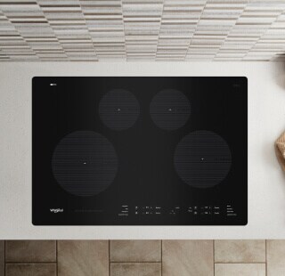 A Whirlpool® Induction Cooktop