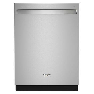 Whirlpool® 24” Stainless Steel Dishwasher with AI Intelligent Wash