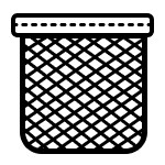 Mesh bag icon