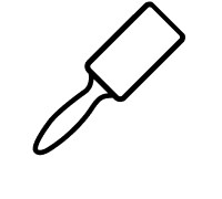 A lint roller icon.