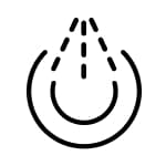 Prewash cycle icon