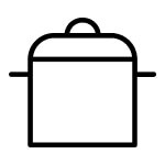 Pots and pans icon
