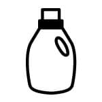 Detergent bottle icon