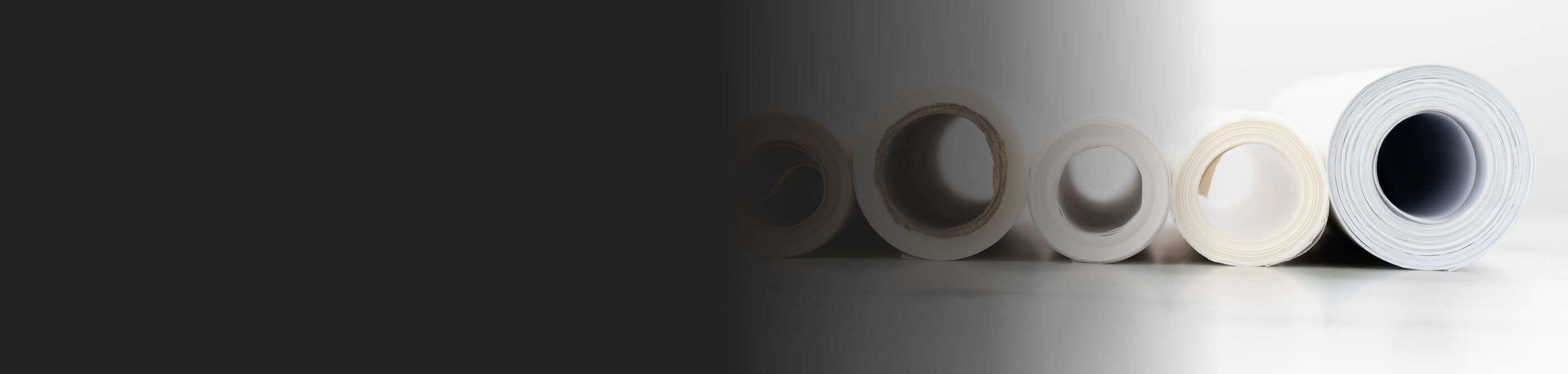 Rolls of wax and parchment paper