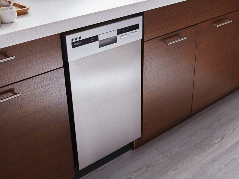 Whirlpool® Small-Space Compact Dishwasher with Stainless Steel Tub