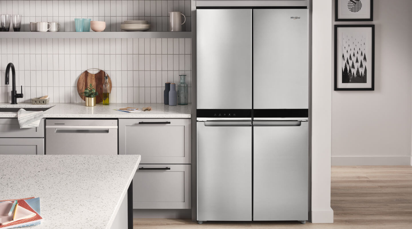 Whirlpool 4-door refrigerator