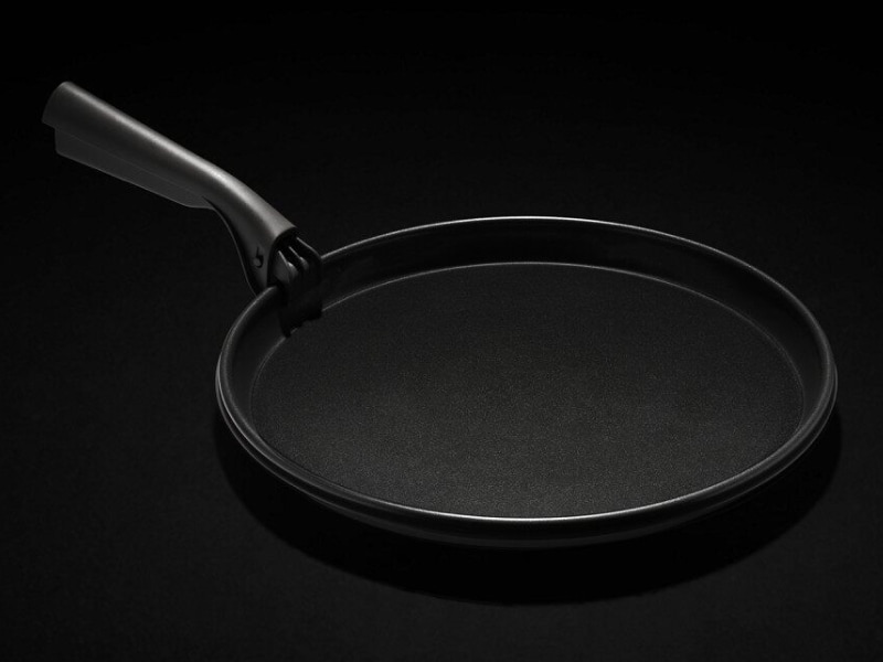 A cast iron pan A cast iron pan